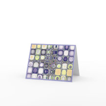 カラー勉強...Silverset Blue Agateノートカード