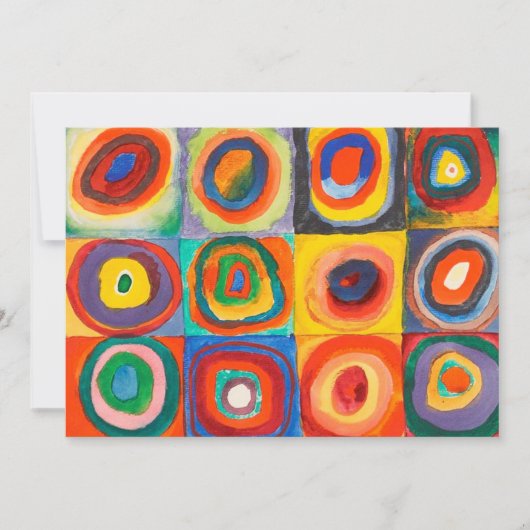 カラー勉強 | Wassily Kandinsky (正面)