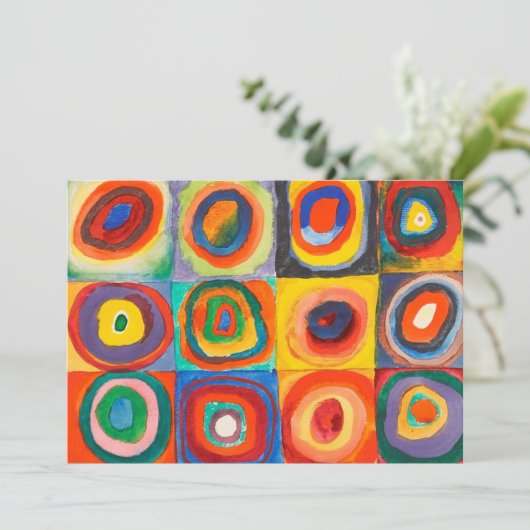 カラー勉強 | Wassily Kandinsky (スタンド正面)