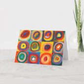 カラー勉強 | Wassily Kandinsky カード (正面)