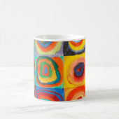 カラー勉強 | Wassily Kandinsky コーヒーマグカップ (中央)