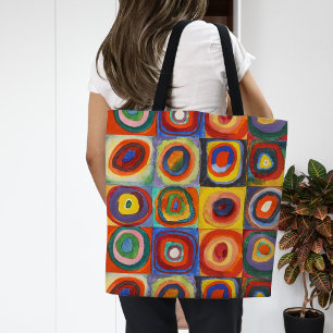 カラー勉強 Wassily Kandinsky トートバッグ