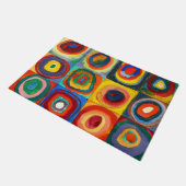 カラー勉強 | Wassily Kandinsky ドアマット (アングル)