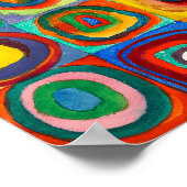 カラー勉強 | Wassily Kandinsky ポスター (角)