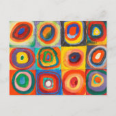 カラー勉強 | Wassily Kandinsky ポストカード (正面)