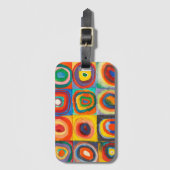 カラー勉強 | Wassily Kandinsky ラゲッジタグ (正面縦)