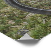 カラー化されたヴィンテージ2オートバイの少年 ポスター (角)