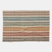 カラー図形パターンのtouch キッチンタオル (横)