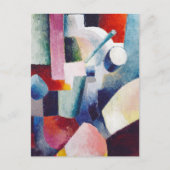 カラー型枠1914 威厳があるMacke ポストカード (正面)