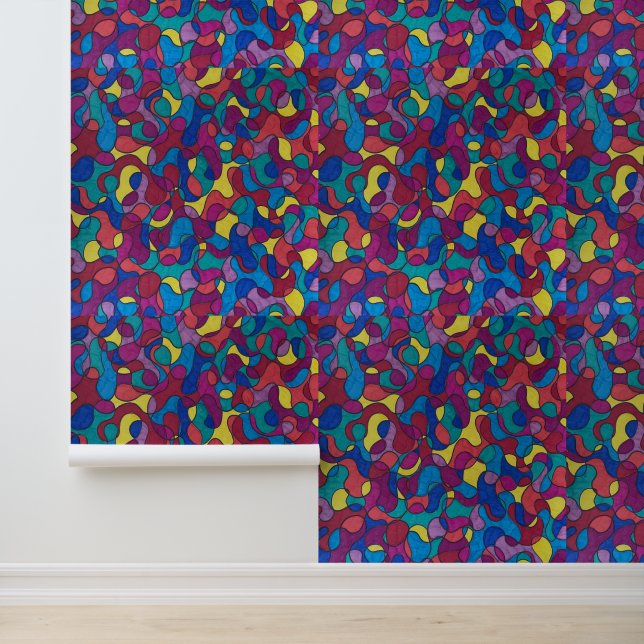 カラー壁紙の曲線 壁紙 (アプリケーション)