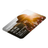 カラー変更可能！ 卒業おめでとう マグネット (左側)