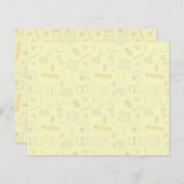 カラー学校用品パターン (正面/裏面)