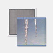 カラー完全氷柱 マグネット (正面/裏面)