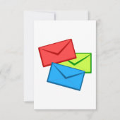 カラー封筒 (正面)