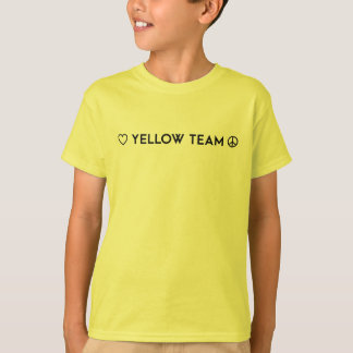 カラー戦争イエローチームシャツ Tシャツ
