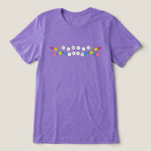 カラー戦争パープルチームシャツ