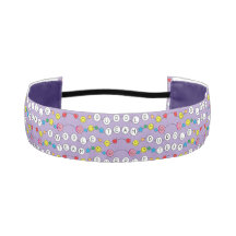 カラー戦争パープルチームヘアアクセサリー