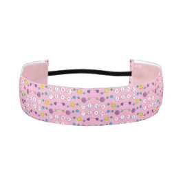 カラー戦争ピンクチームヘアアクセサリー アスレチックヘッドバンド