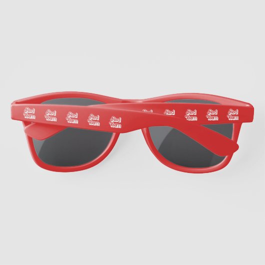 カラー戦争レッドチームのサングラス サングラス (裏面)