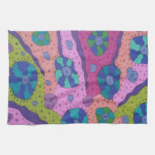 カラー抽象芸術の展開 キッチンタオル (横)