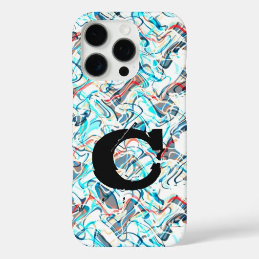 カラー抽象芸術アートスモークグランジボーイズ電話ケース Case-Mate iPhoneケース (裏面)