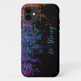 カラー抽象芸術レインボーIPhoneケース iPhone 11 ケース