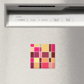 カラー抽象芸術合成 マグネット (インサイチュ (食洗機))