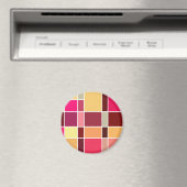 カラー抽象芸術合成 マグネット (インサイチュ (食洗機))