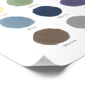 カラー教育プリスクール教室デコール ポスター (角)