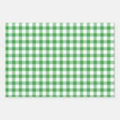 カラー数々ののプレイドケルトの完璧なクリスマスプレゼント ラッピングペーパーシート (正面2)