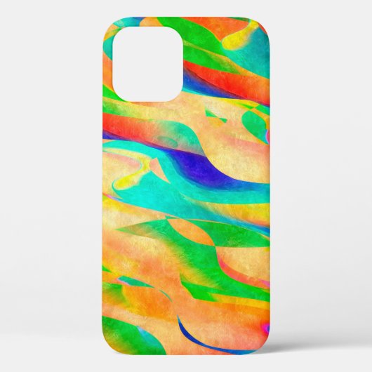 カラー数々のア絵を描ート抽象芸術の壁紙の背景 Case-Mate iPhoneケース (裏面)