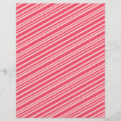 カラー数々のキャンディキャン&レッドストライプスクラップブック (裏面)