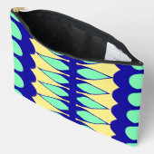 カラー数々のクラシックトレンディーメイクアップアクセサリーポーチ アクセサリーポーチ (見開き)