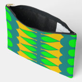 カラー数々のクラシックトレンディーメイクアップアクセサリーポーチ アクセサリーポーチ (見開き)