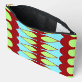 カラー数々のクラシックトレンディーメイクアップアクセサリーポーチ アクセサリーポーチ (見開き)