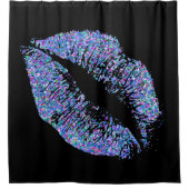 カラー数々のグリットグリッター唇#15 シャワーカーテン (正面)
