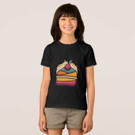 カラー数々のケーキデザインベラ+キャンバストライブレンド トライブレンドTシャツ