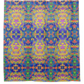 カラー数々のコルチナデバノ シャワーカーテン (正面)