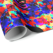 カラー数々のスカルとクロスボーン海賊プリント ラッピングペーパー (ロールコーナー)