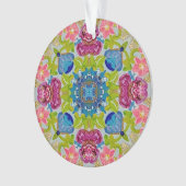 カラー数々のステンドガラスアクリルオーナメント オーナメント (正面)