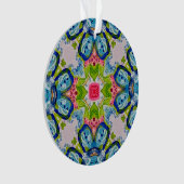 カラー数々のステンドガラスアクリルオーナメント オーナメント (正面)