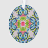 カラー数々のステンドガラスアクリルオーナメント オーナメント (正面)