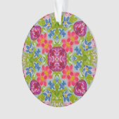 カラー数々のステンドガラスアクリルオーナメント オーナメント (正面)