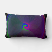 カラー数々のセンター装飾用クッション ランバークッション (裏面)