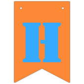 カラー数々のバースデーパーティーの旗 バンティングフラッグ (第2の旗)