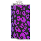 カラー数々のヒョウ系デザイン1 フラスク (左)
