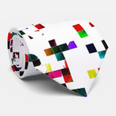 カラー数々のピクセル10代のボーイ ネクタイ (ロール)