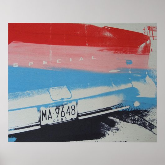 カラー数々のフェンダー ポスター (正面)