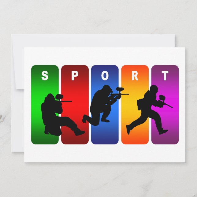 カラー数々のペイントボールエンブレム (正面)