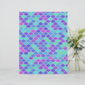 カラー数々のマーメイドはかりで測スクラップブック紙 (スタンド正面)